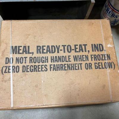 MRE cases, prepper food 