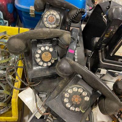 vintage dial telephones 