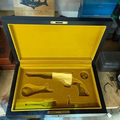 empty wood colt cases 