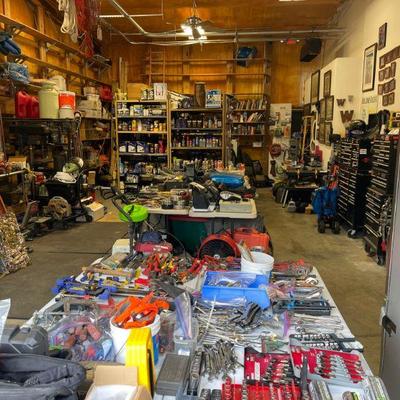 HUGE shop full of tools and accessories 
