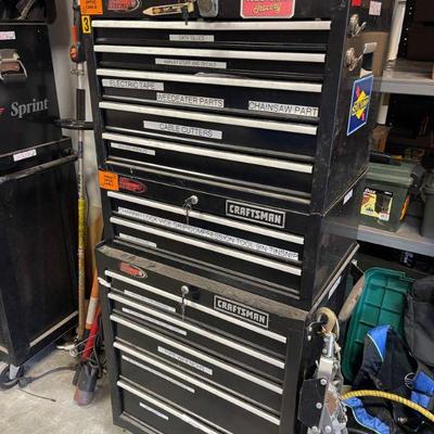 5 sets of tools boxes 