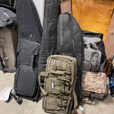 soft and hard rifle cases 