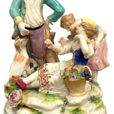 Very Early (18th C.) MEISSEN Porcelain Statue 