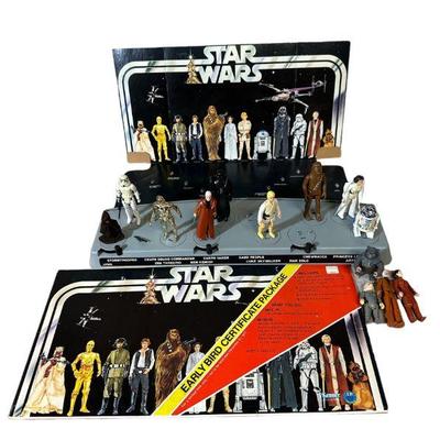 Original 1977 Star Wars Action Figure Set 