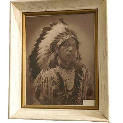 1933 Chicago World's Fair Photograph of Sioux Chief Red Cloud 