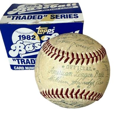 1956 Detroit Tigers Signed Baseball 