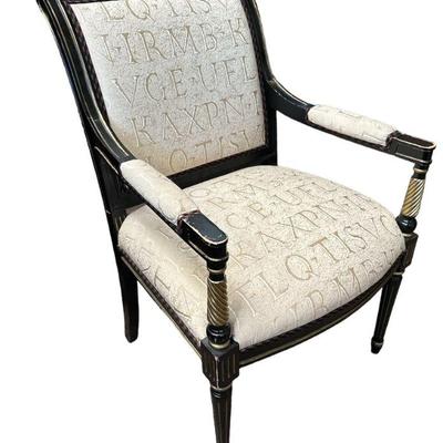 French Style BergÃ¨re Chair