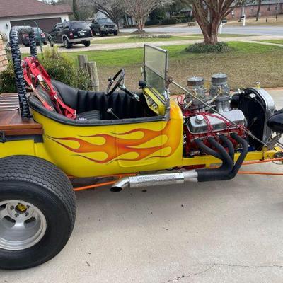 1923 Ford T Bucket w/ chevy 427 BB auto trans. Asking $10,500 


