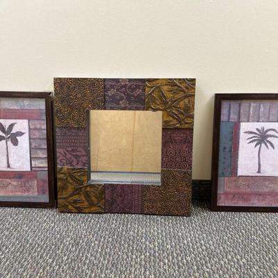 One of several lots with Wall art/ Decor