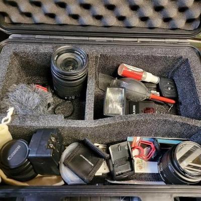 #6032 â€¢ Camera Equipment and Case
