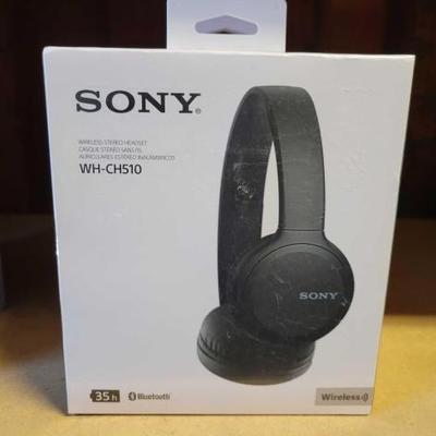 #6042 â€¢ 2 New Sony Wireless Stereo HeadSets
