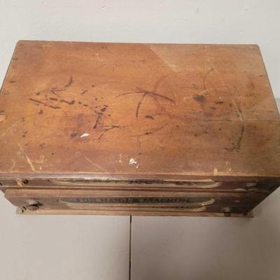 #3212 â€¢ Wooden Box with Drawers
