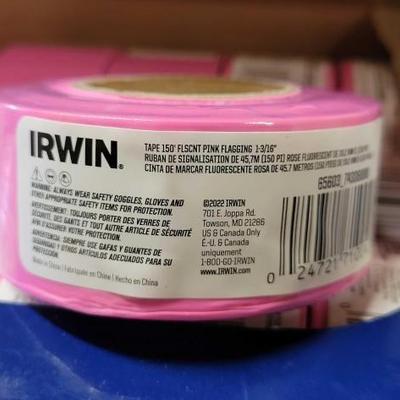 #6128 â€¢ 6 Cases of Irwin Flagging Tape
