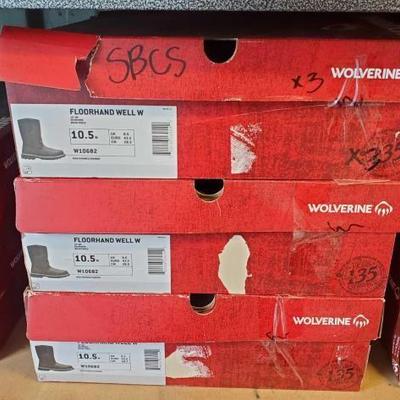 #3012 â€¢ NEW!!! 3 Pair of Wolverine Boots
