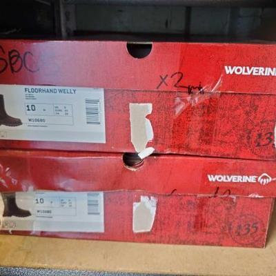#3016 â€¢ NEW!!! 2 Pairs of Wolverine Boots
