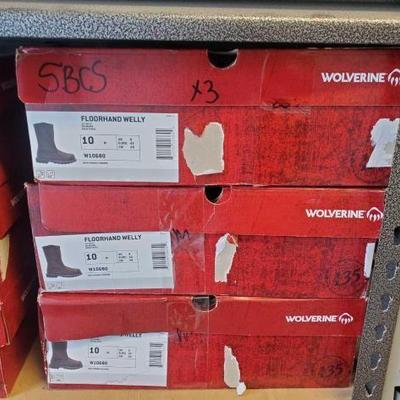 #3014 â€¢ NEW!!! 3 Pairs of Wolverine Boots

