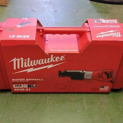#6084 â€¢ Milwaukee Super SawZall Kit

