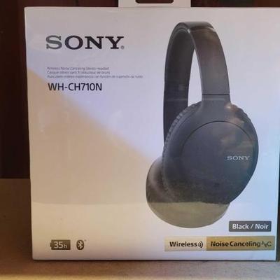 #6044 â€¢ 3 New Sony Wireless Noise Canceling Stereo Headset
