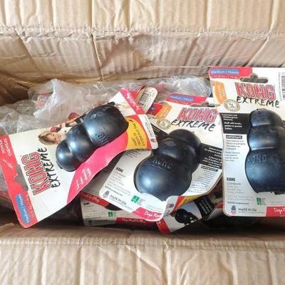 #3066 â€¢ Box of 29 Kong Extreme Dog Toys

