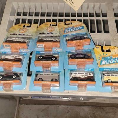 #7510 â€¢ (10) Punch Buggy Model Car Collection
