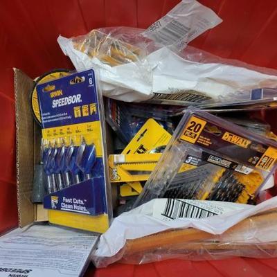 #6114 â€¢ Drill Bit Set, Tri-Flute Bits, Grinding Wheels, and More!
