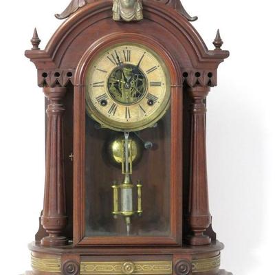 19th Century E.N. Welch Mantle Clock