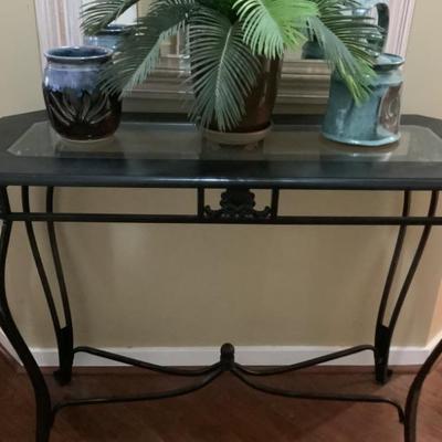 $115 glass top table