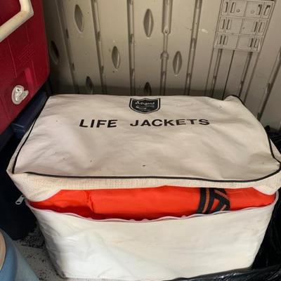 $14 -5 life jackets 