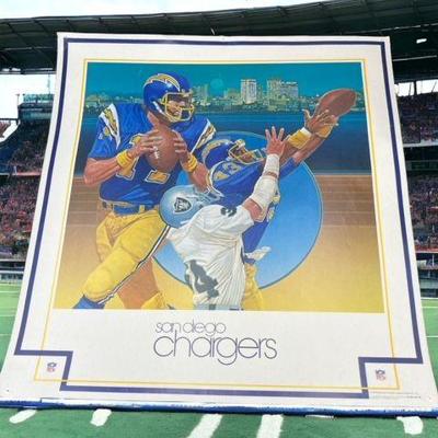 1979 San Diego Chargers Poster