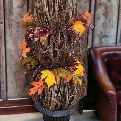 Fall Lighted Outdoor Decor