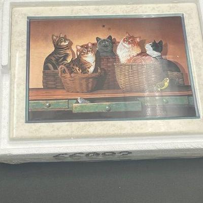 Bradford Exchange Purr-fect Packages Plate