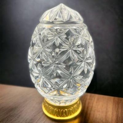 LENOX CRYSTAL EGG WITH STAND