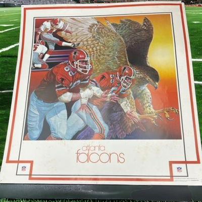 1979 Atanta Falcons Poster