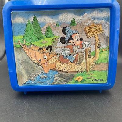 Mickey Mouse and Pluto Aladdin Lunchbox