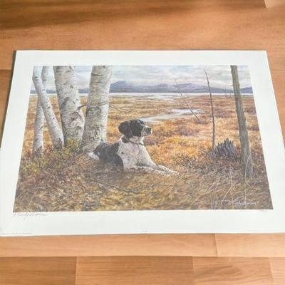 1977 D Crosby Brown Signed and Numbered Print