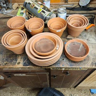 Clay Plant pots