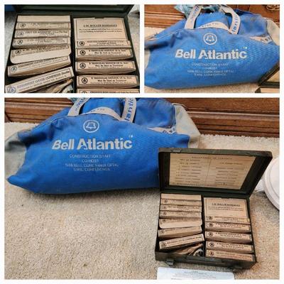 Vintage Bell Atlantic Bag & Vintage 60's First Aid Kit