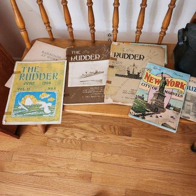 The Rudder and other vintage mags
