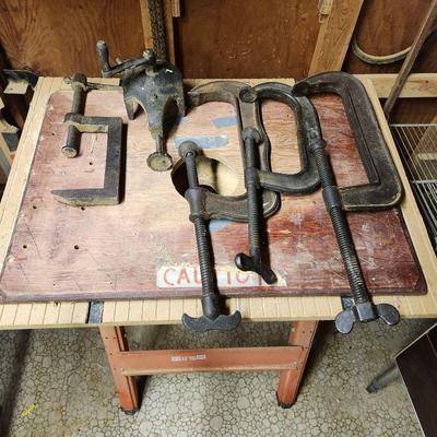Vintage Large c clamps