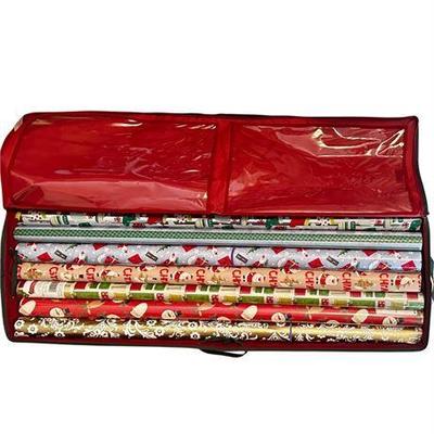 Lot 206   8 Bid(s)
Christmas Wrapping Paper and Storage Case