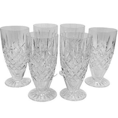 Lot 033  

Waterford Crystal Lismore Footed Iced Tea Glasses, Set of Six