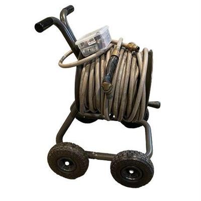 Lot 126-G   0 Bid(s)
Eley Model 1043 4-Wheel Garden Hose Reel Cart