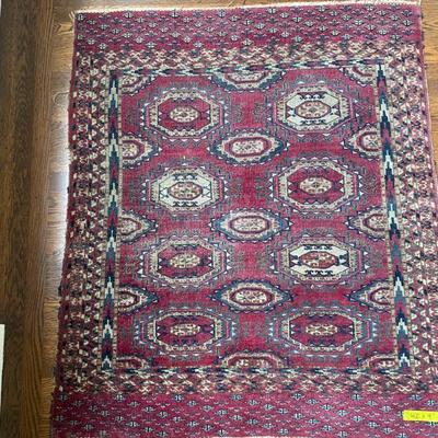 Durie Rug in Maroon 3 1/2x4