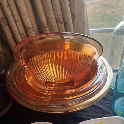 Fab set of iridescent mixing bowls
