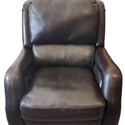 Espresso Brown leather Chair Furniture 