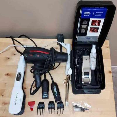 Tested clippers and hairdryer 