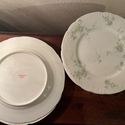 Theodore Haviland Limoges France Plates