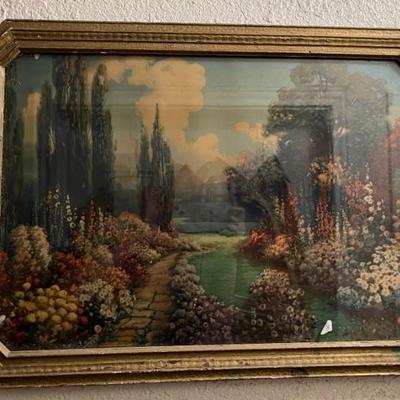 R Atkinson Fox "English Garden"