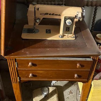 Vintage ATLAS Precision Sewing Machine