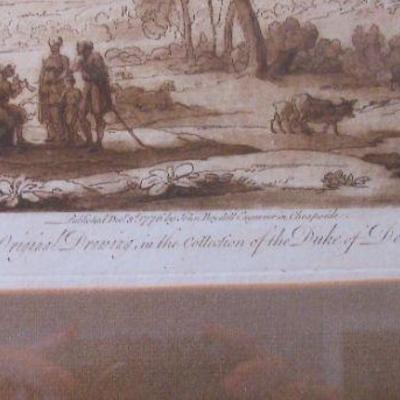 Richard Earlom: mezzotint Engravings after Claude Lorrain, c1777 - Fine Art
